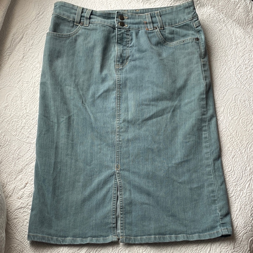 Y2K Billabong Blue Denim Skirt size 9